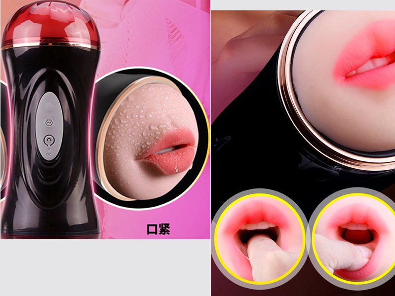 Double Channel Male Masturbator Cup