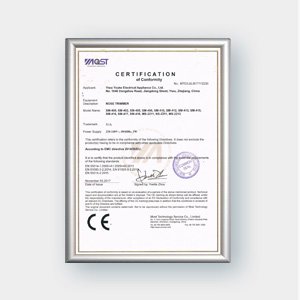 CE certificate