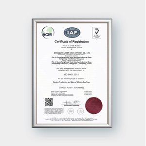 ISO9001certificate