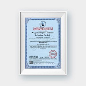 SA8000 certificate